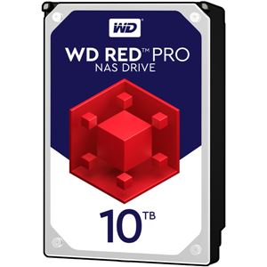 WESTERN DIGITAL WD Red Pro 3.5インチ内蔵HDD 10TB SATA6Gb／s 7200rpm256MB