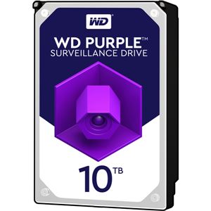 WESTERN DIGITAL WD Purpleシリーズ 3.5インチ内蔵HDD 10TB SATA6Gb／s 7200rpm256MBキャッシュ AF対応