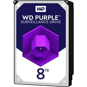 WESTERN DIGITAL WD Purpleシリーズ 3.5インチ内蔵HDD 8TB SATA6Gb／s 5400rpm256MBキャッシュ AF対応