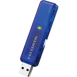 アイ・オー・データ機器 USB3.1 Gen 1（USB3.0）／USB2.0対応 スタンダードUSBメモリースケルトンブルー 16GB