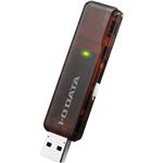 アイ・オー・データ機器 USB3.1 Gen 1（USB3.0）／USB2.0対応 スタンダードUSBメモリースケルトンブラウン 16GB