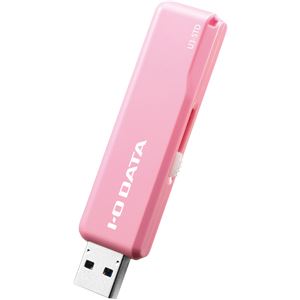 アイ・オー・データ機器 USB3.1 Gen 1（USB3.0）／USB2.0対応 スタンダードUSBメモリー ピンク16GB