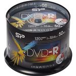 シリコンパワー 録画用DVD-R 1-16倍速記録対応 インクジェットプリンタ対応 50枚スピンドル