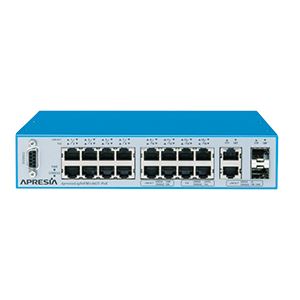 APRESIA Systems ApresiaLightFM116GT-PoE【5年間先出しセンドバック付】PoE対応レイヤー2スイッチングHUB （16port）