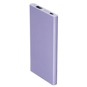 SONY 【PSE適合品】スマホ用モバイルバッテリー 入出力最大1.5Aスマホ約2回充電可能な5000mAhタイプ 約1000回繰り返し使用可 バイオレット