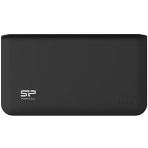 シリコンパワー モバイルバッテリー Power S50 5000mAh ブラック PSEマーク付