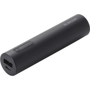 エレコム モバイルバッテリー／リチウムイオン電池／おまかせ充電対応／3200mAh／2.1A／ブラック