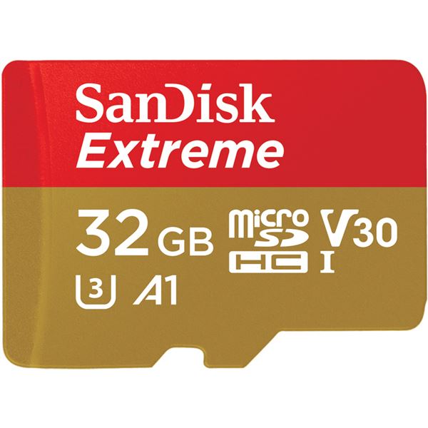 サンディスク エクストリーム microSDHC UHS-I カード 32GB SDSQXAT-032G-JN3MD b04