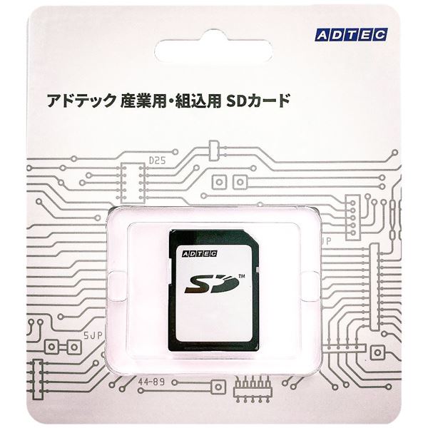 アドテック 産業用 SDカード 2GB Class6 SLC ブリスターパッケージ ESD02GSITDBEBBZ b04