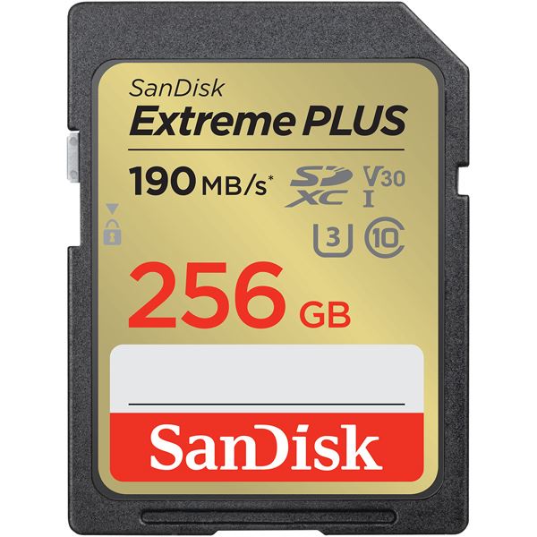 サンディスク エクストリーム プラス SDXC UHS-I カード 256GB SDSDXWA-256G-JNJIP b04