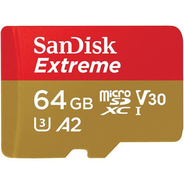 サンディスク エクストリーム microSDXC UHS-I カード 64GB SDSQXAH-064G-JN3MD b04
