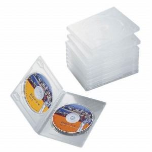 ELECOM（エレコム） DVDトールケース CCD-DVD06CR - 拡大画像