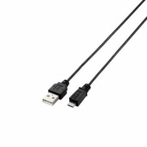 ELECOM（エレコム） 極細Micro-USB（A-MicroB）ケーブル MPA-AMBXLP05BK - 拡大画像