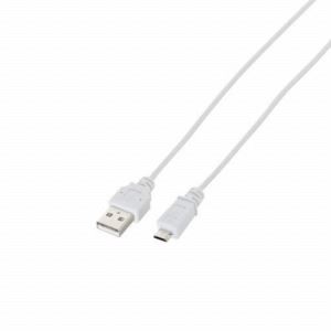 ELECOM（エレコム） 極細Micro-USB（A-MicroB）ケーブル MPA-AMBXLP10WH - 拡大画像