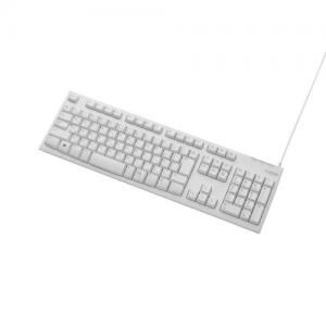 [ELECOM（エレコム）] USB接続 スタンダードキーボード TK-FCM062WH