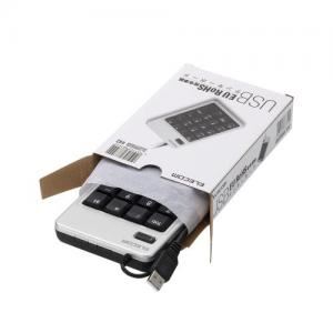 [ELECOM（エレコム）] EU RoHS指令準拠 USBテンキーボード TK-TCM009SV／RS