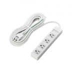 [ELECOM（エレコム）] EU RoHs指令準拠 3ピン対応タップ T-T01-3450WH／RS