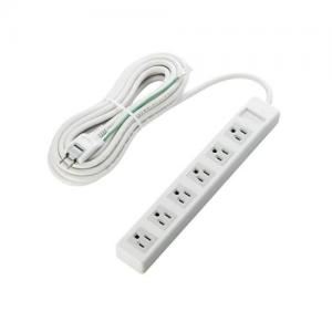 [ELECOM（エレコム）] EU RoHs指令準拠 3ピン対応タップ T-T01-3650WH／RS