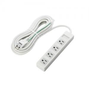 [ELECOM（エレコム）] EU RoHs指令準拠 マグネット付3ピン対応タップ T-T02-3450WH／RS
