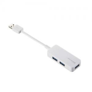 [ELECOM（エレコム）] 3ポートUSB3.0ハブ U3H-K304BWH