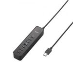 [ELECOM（エレコム）] マグネット付きUSB3.0ポート搭載7ポートUSBハブ U3H-T706SBK