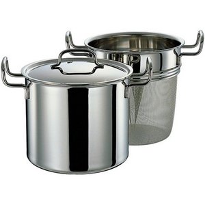 ジオプロダクト パスタポット 21cm GEO-21P 6.8L 宮崎製作所／miyaco
