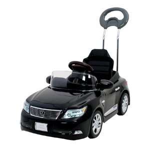 押手付ペダルカー　レクサスLS600hL ブラックオパール