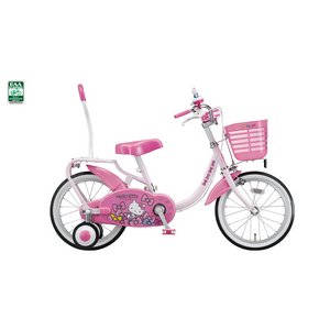 幼児用自転車　ハローキティDX　１６インチ　ピンク