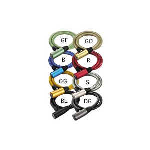 ブリヂストン　ロックキー【ワイヤー錠】アルロック　７０ｃｍ　R（レッド）