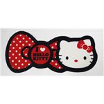 キティ ブラックリボンキッチンマット A150563-11