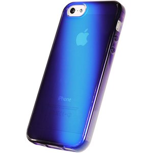iPhone5/5S用TPUソフトケース　染