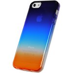 iPhone5/5S用TPUソフトケース　染