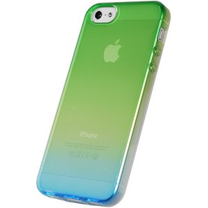 iPhone5/5S用TPUソフトケース　染