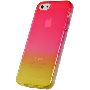 iPhone5/5S用TPUソフトケース　染