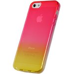 iPhone5/5S用TPUソフトケース　染