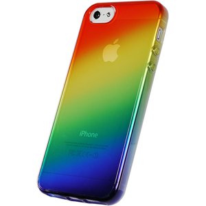 iPhone5/5S用TPUソフトケース　染
