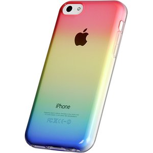 iPhone5c用TPUソフトケース　染