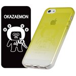 iPhone5/5s用TPUソフトケース　染ART　オカザえもんモデル