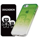 iPhone5/5s用TPUソフトケース　染ART　オカザえもんモデル
