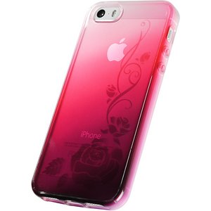 iPhone5/5S用TPUソフトケース　染ART - 拡大画像