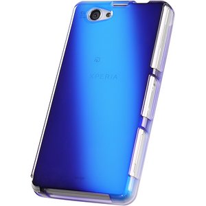 XperiaZ1f用TPUソフトケース　染