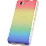 XperiaZ1f用TPUソフトケース　染
