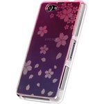XperiaZ1f用TPUソフトケース　染ART