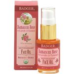 （まとめ買い）BADGER(バジャー) フェイスオイル ダマスクローズ 29.5ml×3セット