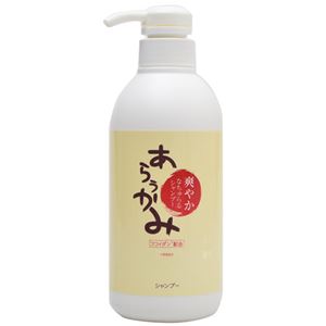 （まとめ買い）あらうかみ なちゅらるシャンプー 500ml×2セット