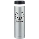 E-Colo(イーコロ) スリムマグ 280ml いぬ シルバー