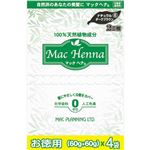 マックヘナ ナチュラルダークブラウン お徳用 4袋入