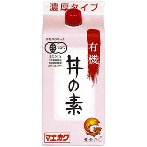 （まとめ買い）マエカワ 有機丼の素 200ml×8セット