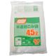 (まとめ買い)キッチンコーナー 半透明ごみ袋 45L 50枚入×8セット