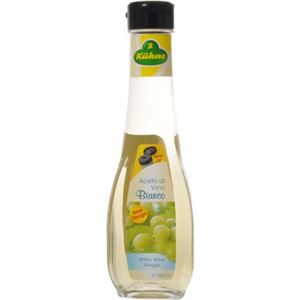 （まとめ買い）キューネ 白ワインビネガー 250ml×8セット - 拡大画像